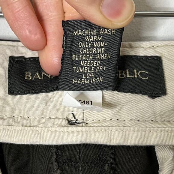 Banana Republic Men's Chino Pants 31/30 Brown Green Trousers Slacks 100% Cotton - Picture 7 of 7